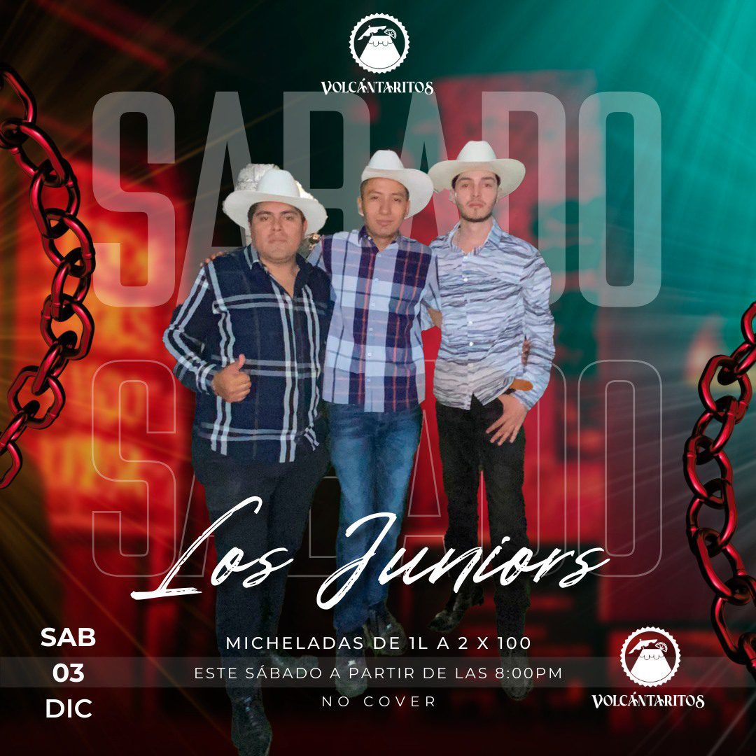Publicidad de Los Junior's en Volcántaritos