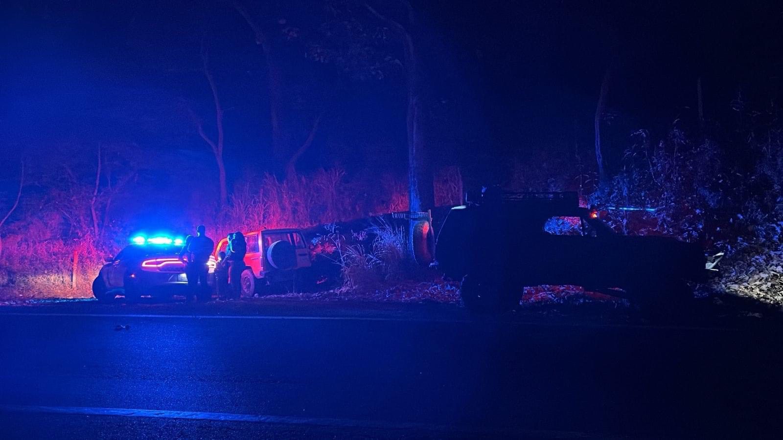 Accidente en la Carretera Federal 200