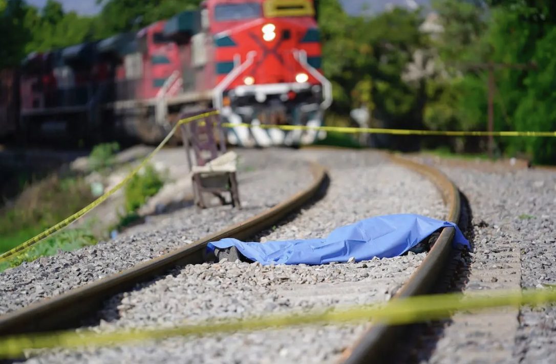 Hombre arrollado por el tren