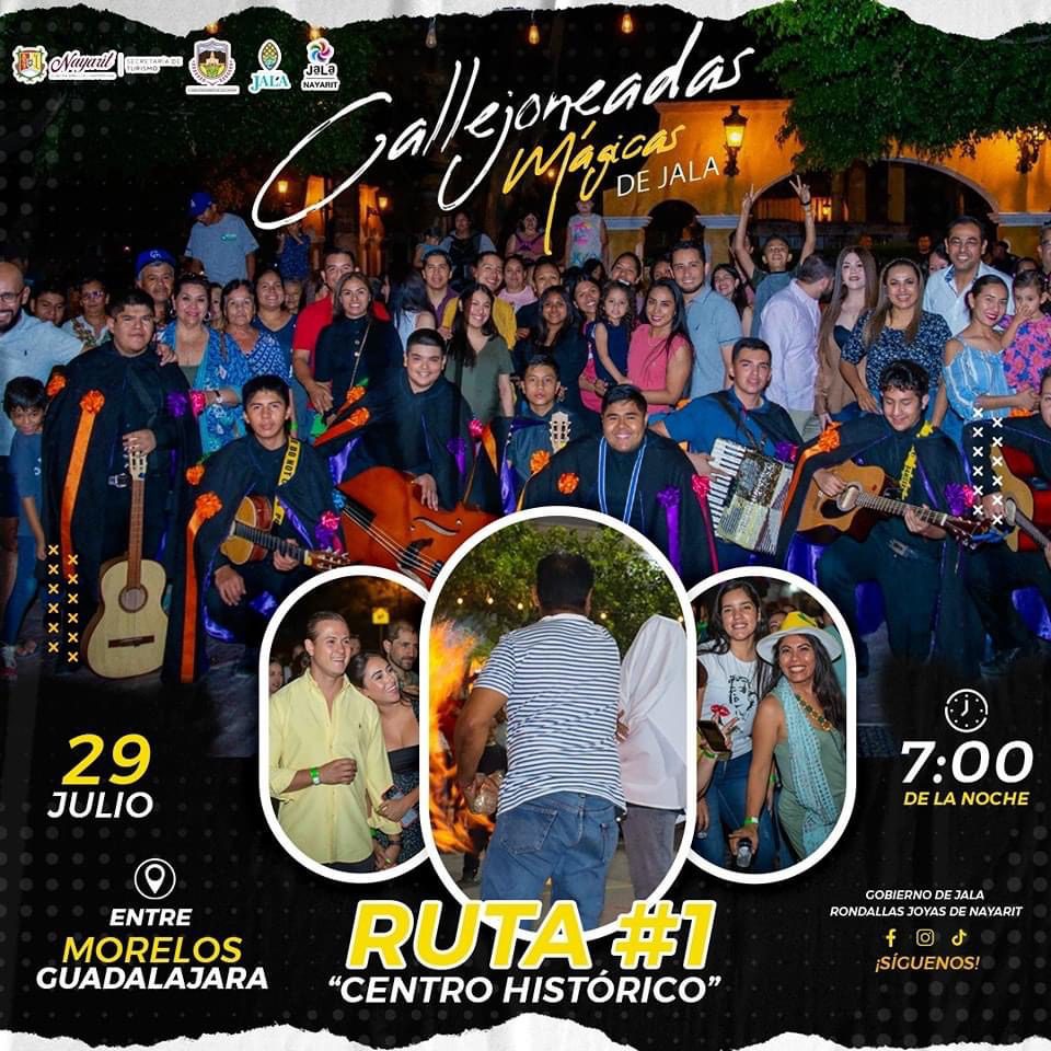 Callejoneada magica de Jala ruta #1