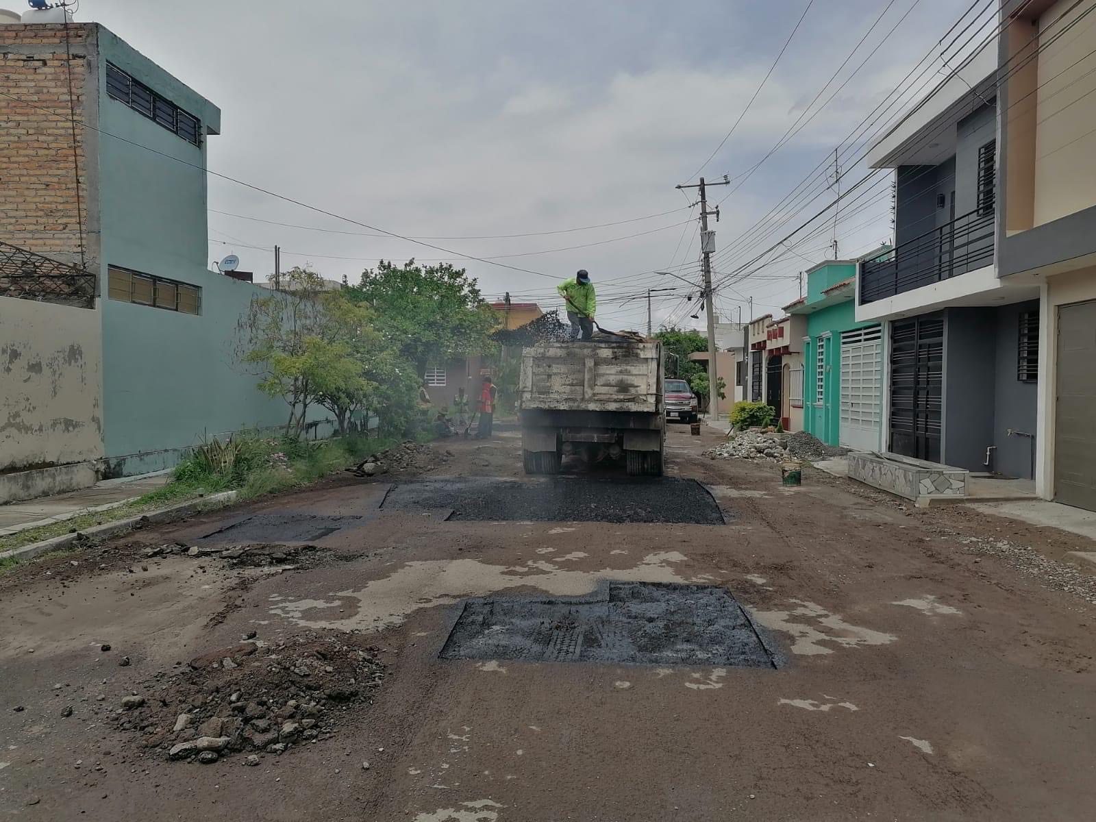 Campaña de bacheo