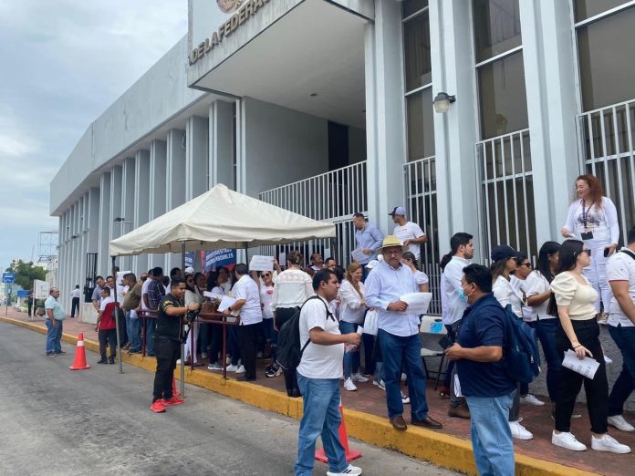 Personas en protesta