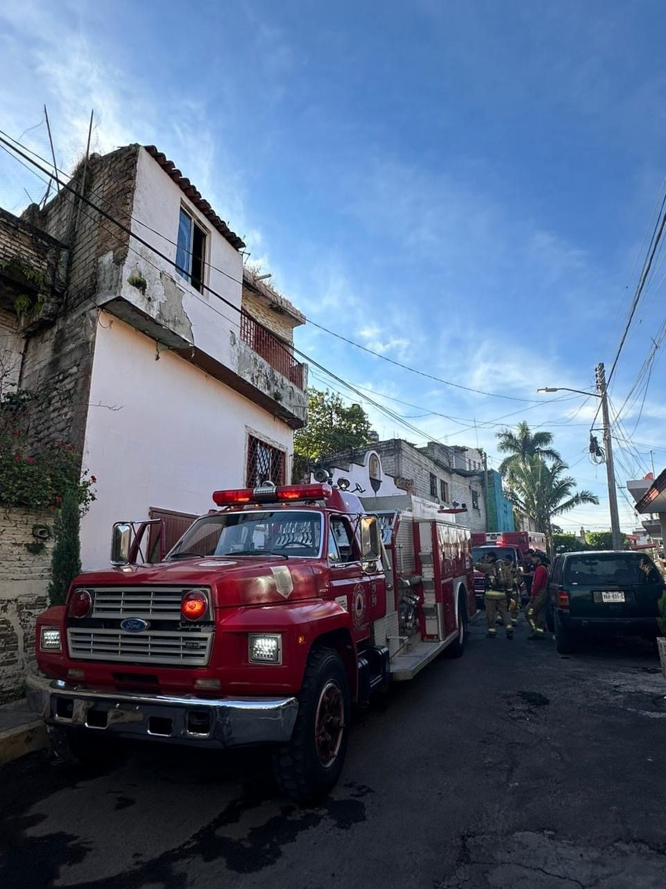 Camion de bomberos