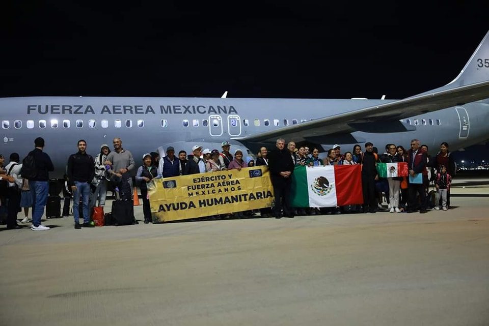 Llegan mexicanos a mexico