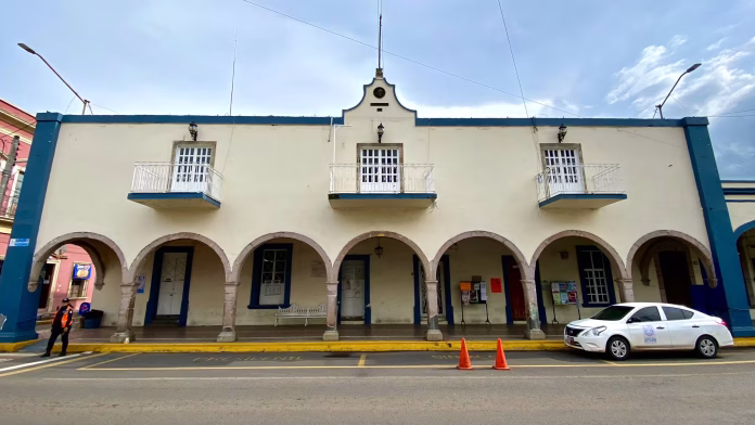 Fachada del ayuntamiento de Ixtlán del Río
