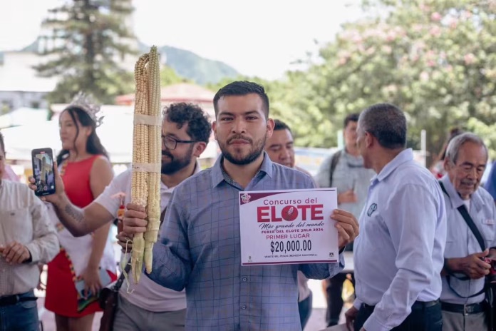 Ganador del elote más grande del mundo