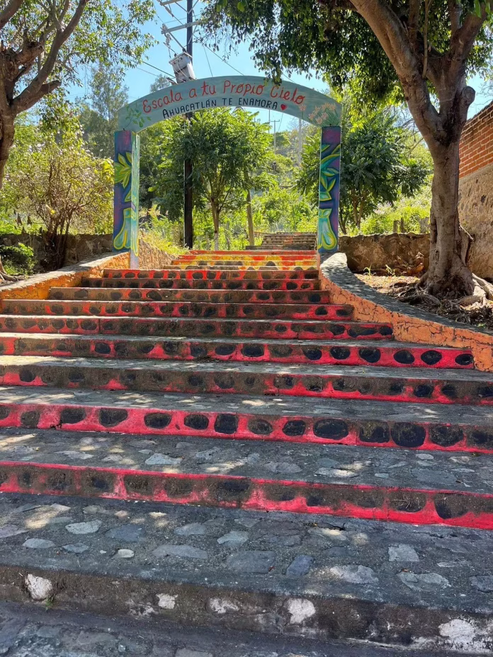 Escalinatas de Ahuacatlán