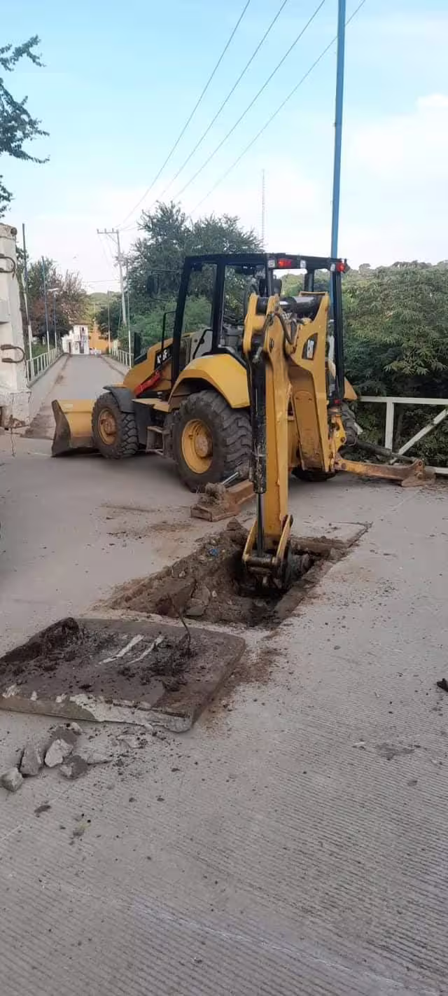 Pozo con agua