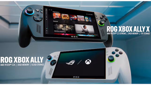 Xbox presenta su primera consola portátil y llegará a México desde el día uno 1 ROG Xbox Ally