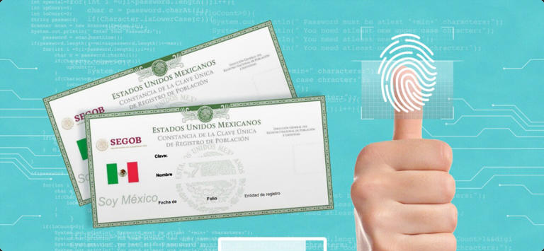 CURP biométrica desplazará la credencial de elector como identificación oficial 1