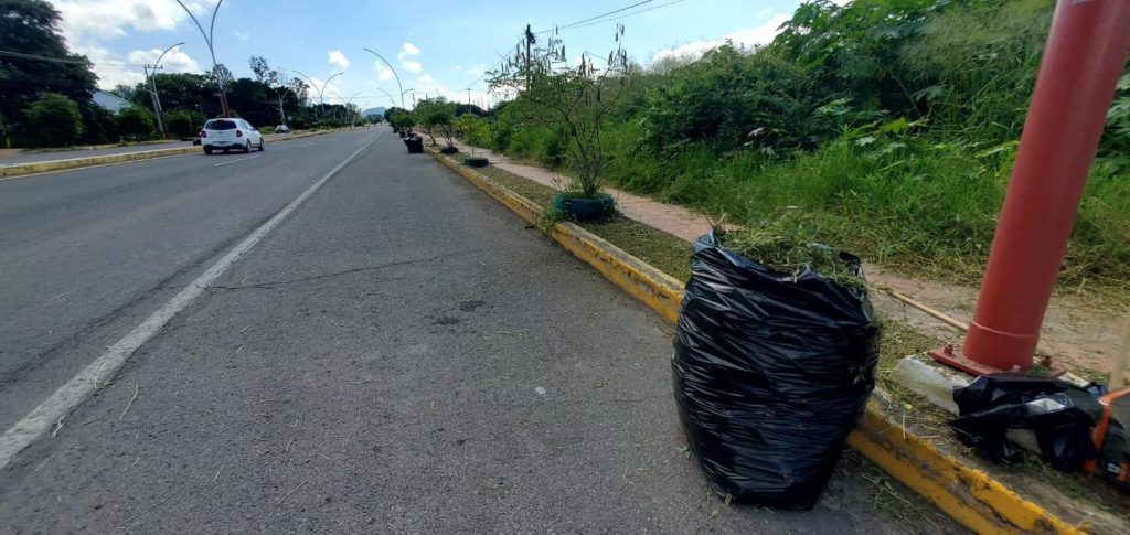 Ahuacatlán reluce: jornada de limpieza en boulevard de entrada principal 2 Ahuacatlán reluce: jornada de limpieza en boulevard de entrada principal