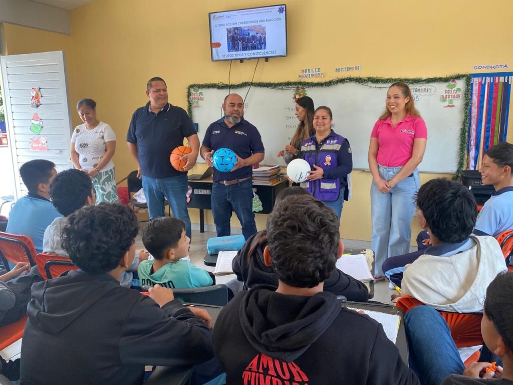 Prevención del delito en Ahuacatlán llega a escuelas con actividades formativas y de conciencia 1 Prevención del delito en Ahuacatlán llega a escuelas con actividades formativas y de conciencia