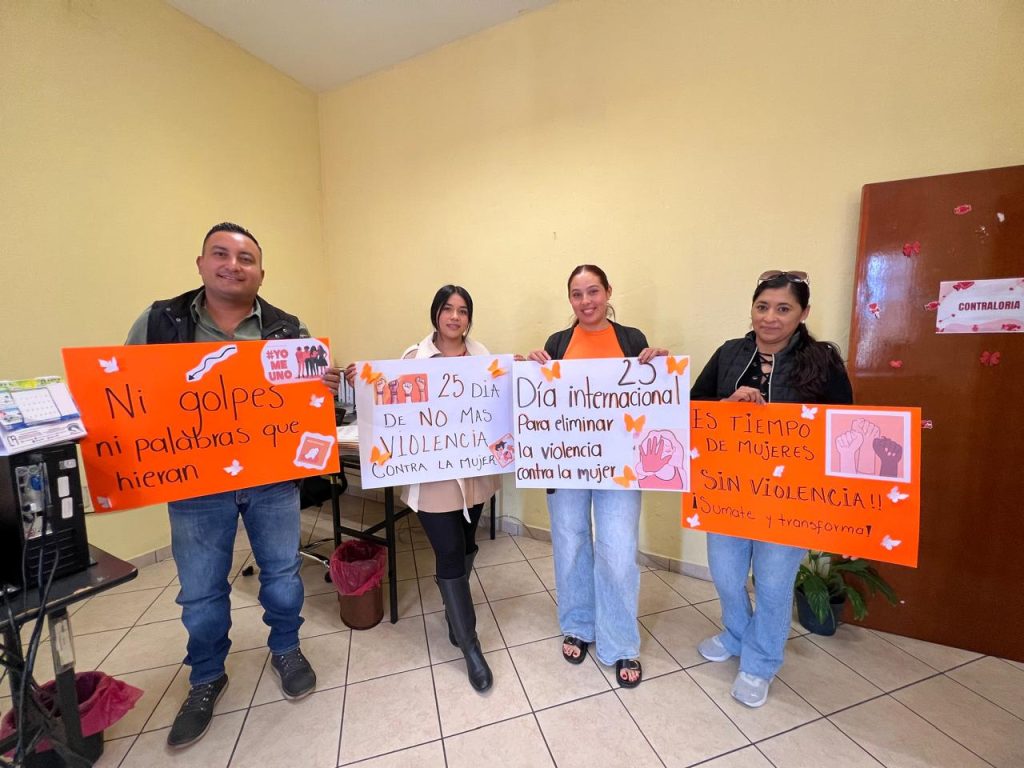 Ahuacatlán conmemora el Día Naranja con acciones de concientización para erradicar la violencia contra las mujeres