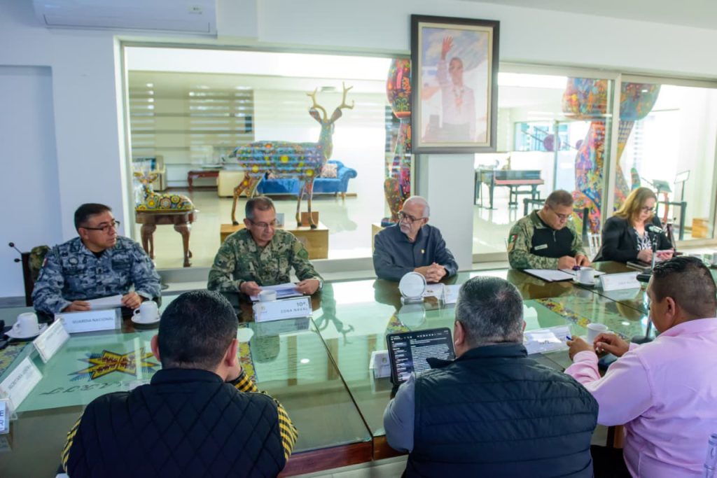 Gobernador revisa avances de seguridad en Nayarit durante Mesa Estatal de Construcción de Paz 1 Gobernador revisa avances de seguridad en Nayarit durante Mesa Estatal de Construcción de Paz