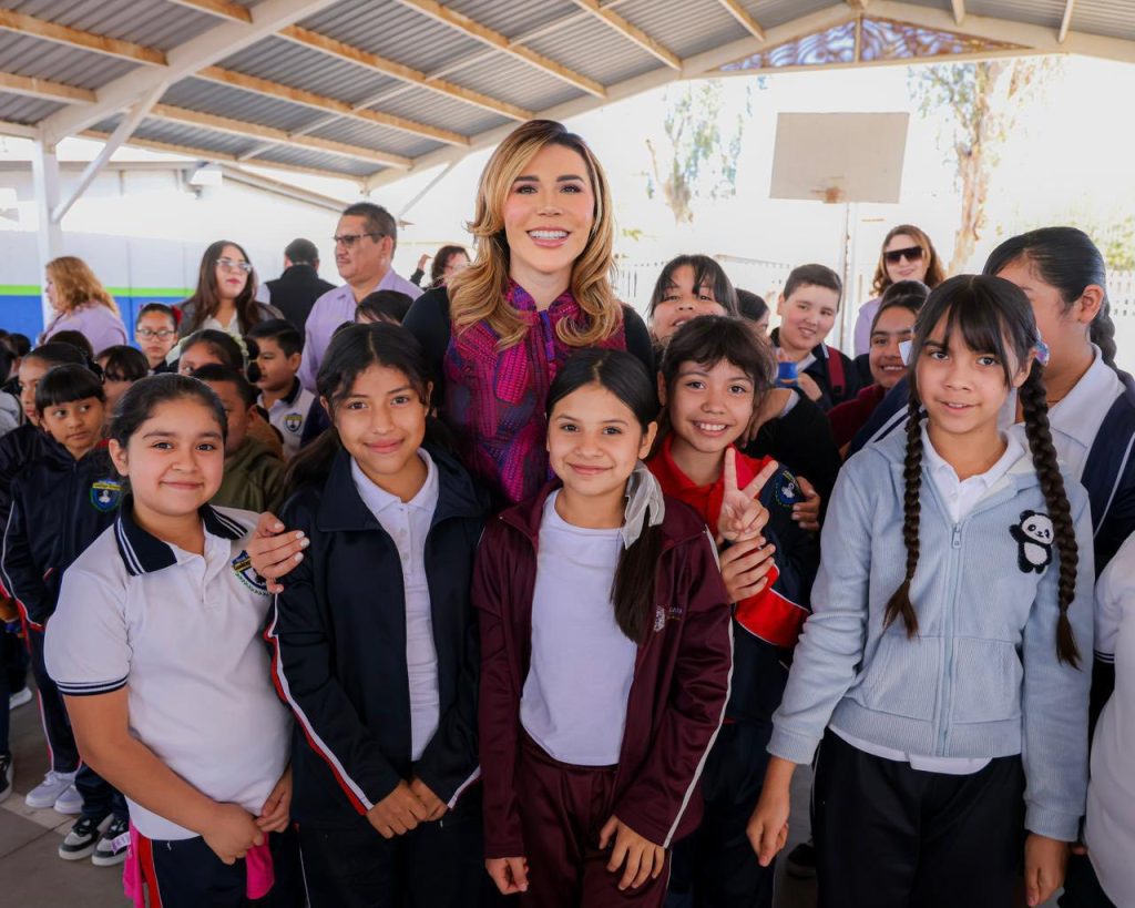 Inauguran comedor escolar en la Primaria Guadalupe Victoria de Mexicali