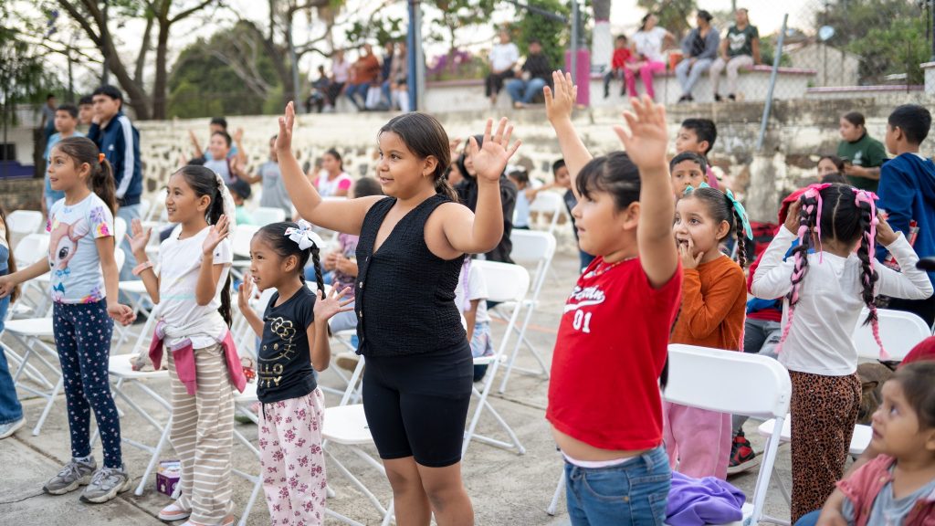 Festejo del Día de la Niñez en La Yerbabuena reúne a familias en Amatlán de Cañas