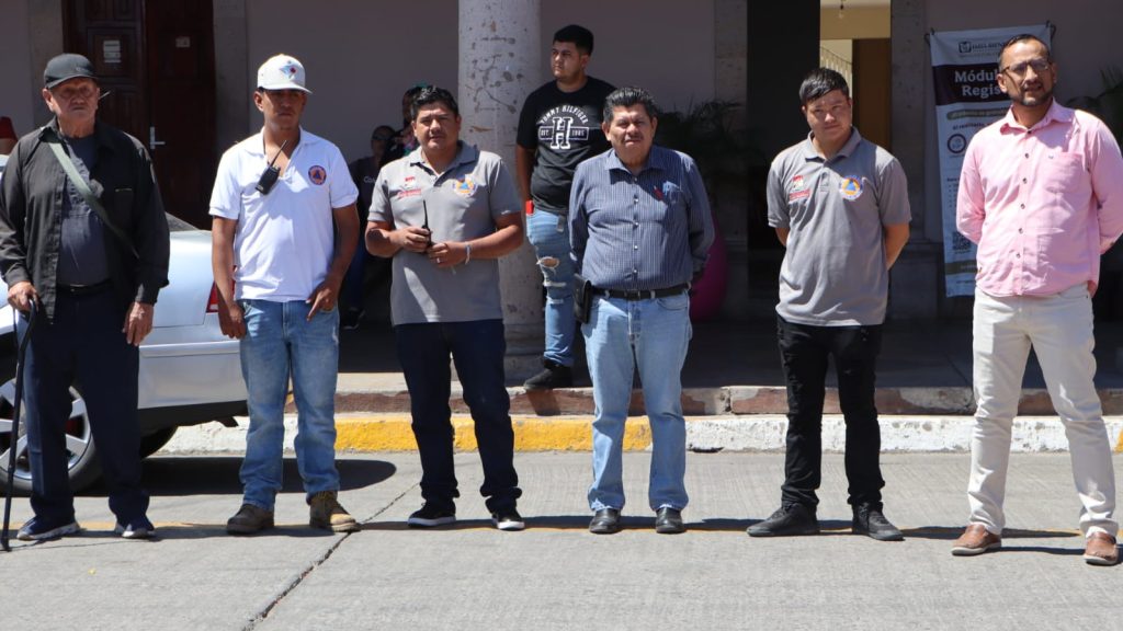 Ahuacatlán participa en el Primer Simulacro Nacional 2026 para fortalecer la cultura de prevención