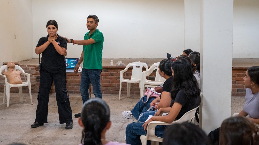 Se realiza Taller de Primeros Auxilios para Mujeres en Amatlán de Cañas 2 Se realiza Taller de Primeros Auxilios para Mujeres en Amatlán de Cañas