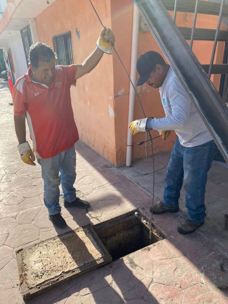 Desazolve Tepic fortalece el mantenimiento preventivo de la red sanitaria 1 Desazolve Tepic fortalece el mantenimiento preventivo de la red sanitaria