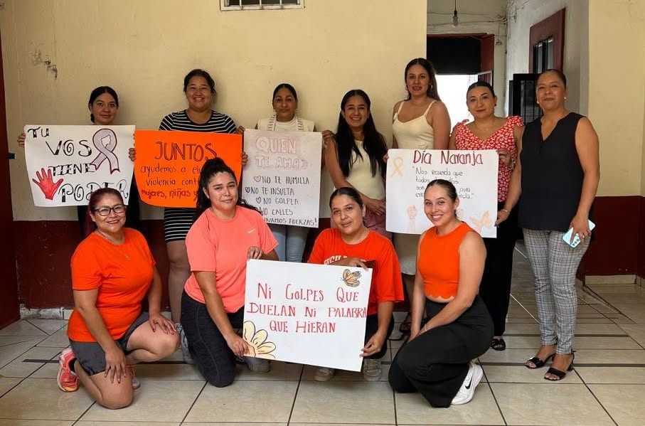 Día Naranja en Ahuacatlán promueve la activación física y la prevención de la violencia contra las mujeres
