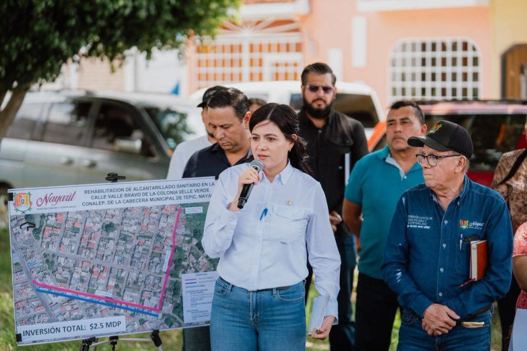 Miguel Ángel Navarro anuncia nuevas obras para Valle Verde en Tepic